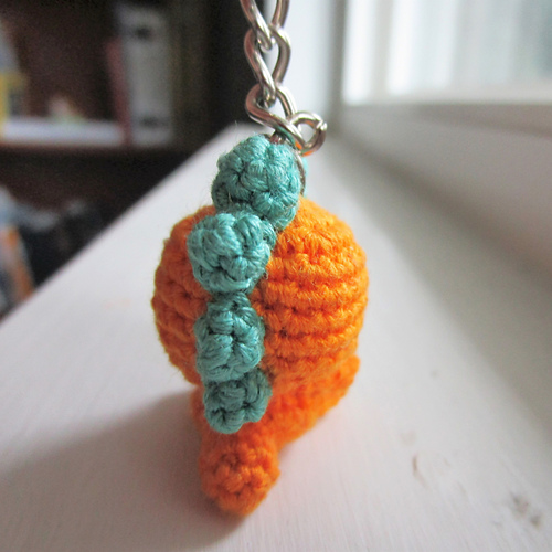 Mini Amigurumi Dinosaurs Keychain photo 2
