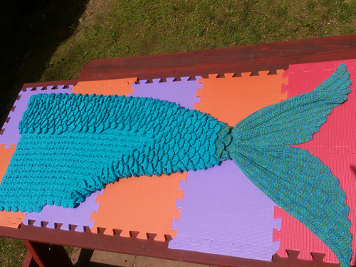 Mermaid Lap Blanket photo 2