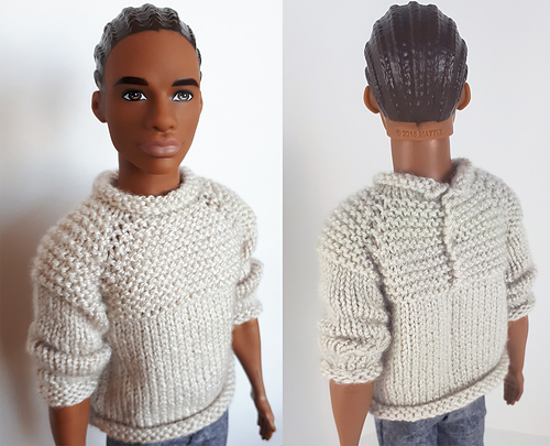 Rolled Hem Pullover for Ken photo 2