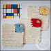 Mondrian scrubbies pattern 