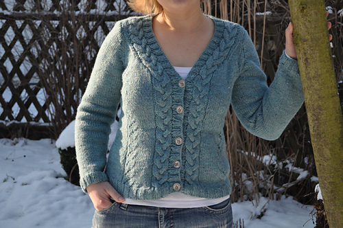 Strickjacke Mohair Tweed photo 1