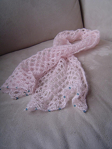 Knotted Openwork Scarf photo 2