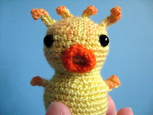 Ravelry: Hitchhiker's Guide to the Galaxy Babel Fish pattern by yarnpaint
