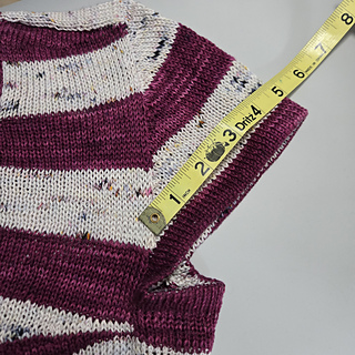 Desired size for sleeve cap