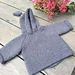Parka à capuche bébé pattern 