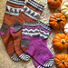 Autumn Spirit Socks pattern 