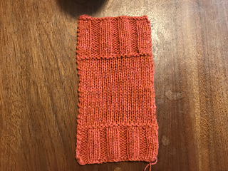Dry. 4mm needles for the st.st : 21x32