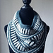 Rows & Arrows Cowl pattern 