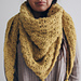 Shawl Mimosa pattern 