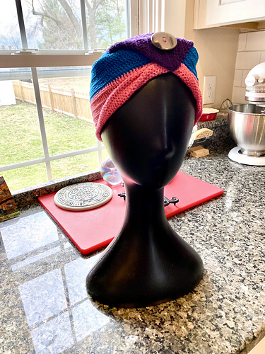Russian Turban, Scarf and Bag Ensemble #23 photo 1