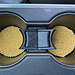 Garter Car Cup Holder Coasters pattern