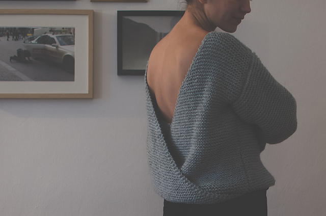 Ravelry: Open Back Sweater pattern by Svenja Pokora
