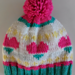 Gorro ADN corazones pattern 