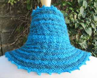 4ply weight single-wrap cowl