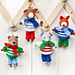Festive Woodland Friends pattern 