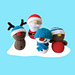Dinky Christmas Toys pattern 