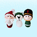 Christmas Characters pattern 