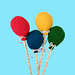 Party Balloons pattern 