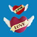 Heart Tattoo Cushions pattern