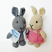 Harry and Hatty Hare pattern