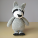 Ricky the Raccoon pattern
