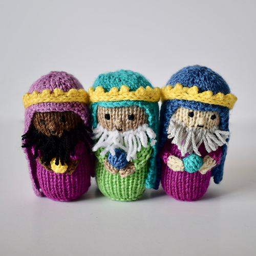 Ravelry A Child Is Born Nativity Set pattern by Amanda Berry
