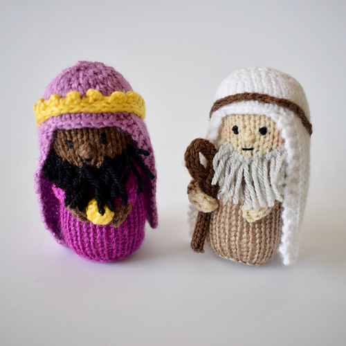 Ravelry A Child Is Born Nativity Set pattern by Amanda Berry