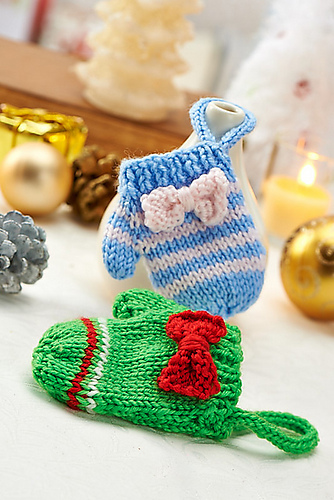 Striped Mini Mittens photo 1