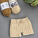 Toasted Marshmallow Baby Short pattern 