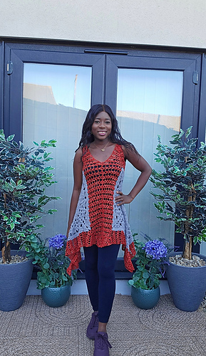 Azure Asymmetrical Tunic