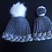 Frosty Braided Beanie pattern 