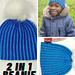 Chic Reversible Beanie pattern 