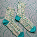 Coral Moon Socks pattern 