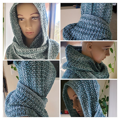 Hooded Infinity Scarf - Fran Corona