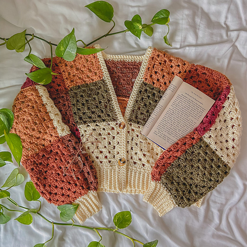 Koselig Granny Square Cardigan - Heather Brooke