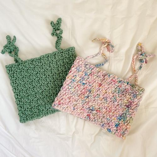 Beginner-Friendly Crochet Tie Tank Top photo 4