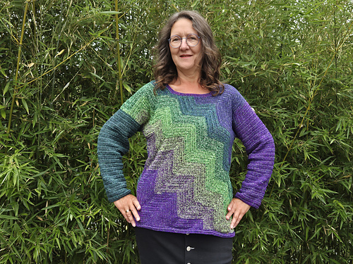 Frauhohmanns Häkelpullover "PolarLicht"