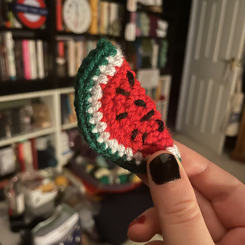 Watermelon Brooch