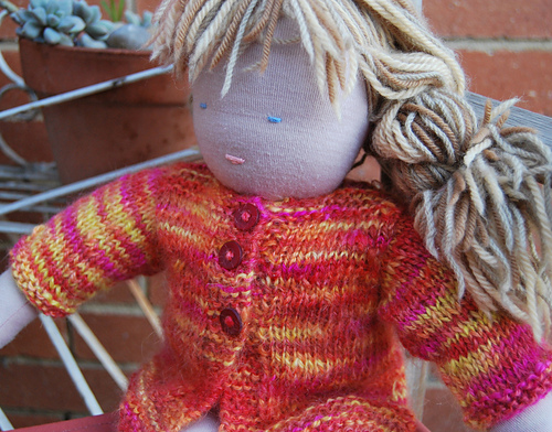 waldorfmama doll cardigan photo 9