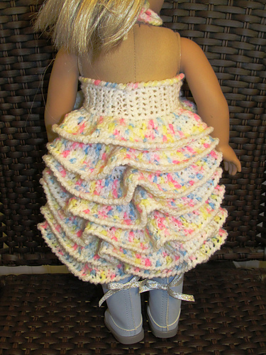 Party Dress /Blouse fits American Girl photo 3