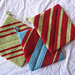 Double Thick Diagonally Striped Potholder photo 4