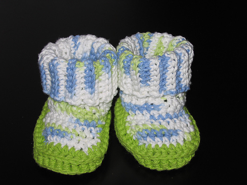 Baby's Booties (crochet) photo 4