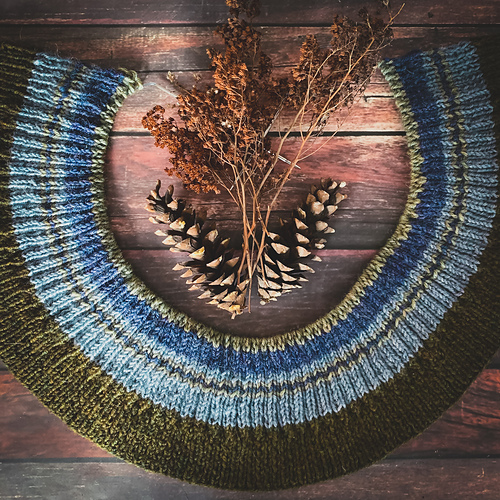 Ribbed temperature blanket or scarf photo 10