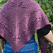Fleuron Lace Shawl pattern 