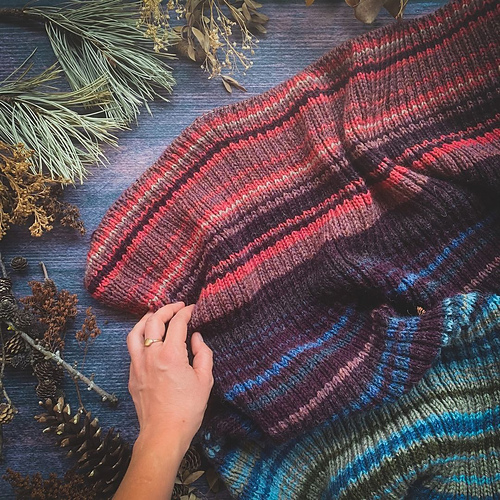 Ribbed temperature blanket or scarf photo 5
