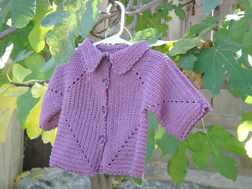 Sue's No holes Hexagon Baby Sweater photo 3