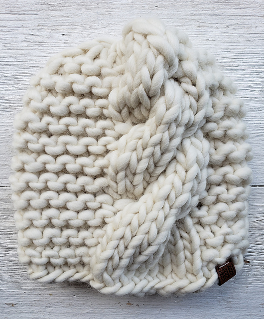 Ravelry Utica Square Beanie pattern by Swiss Pointe Designs