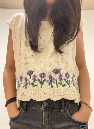 Garden summer top