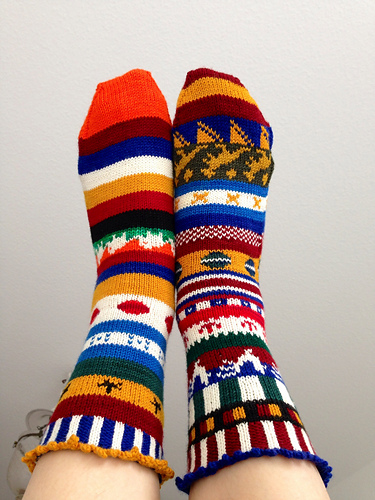 World Cup 2014 Sock Recipe photo 1