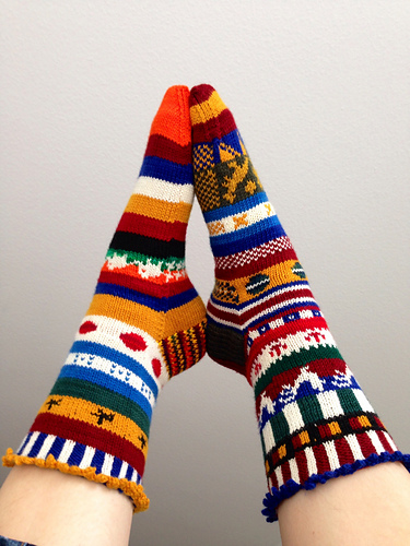 World Cup 2014 Sock Recipe photo 4